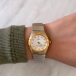 ساعت امگا کانسلیشن زنانه گلد سیلور