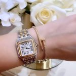 ساعت کارتیر پنته زنانه سیلور گلد