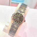 ساعت امگا منهتن زنانه صفحه یشمی