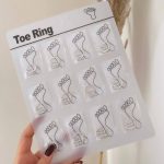 انگشتر پا کد0424