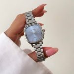 ساعت کاسیو زنانه old money صفحه آبی آسمانی