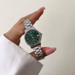 ساعت کاسیو زنانه vintage صفحه سبز