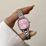 ساعت کاسیو زنانه old money ضفحه صورتی