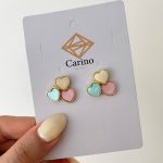 گوشواره میناکاری رنگی کد0776