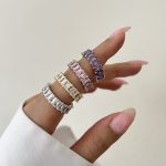 انگشتر جواهری کد0446