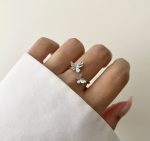 انگشتر پروانه کد0448