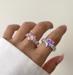 انگشتر جواهری کد0454