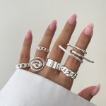 پک انگشتر کد0334 آب نقره