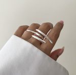 پک انگشتر کد0334 آب نقره - Image 3