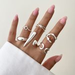 پک انگشتر کد0346 آب نقره