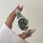 ساعت رولکس پرپچوال زنانه صفحه مشکی کپی