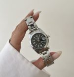 ساعت رولکس پرپچوال زنانه صفحه مشکی کپی