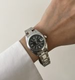 ساعت رولکس پرپچوال زنانه صفحه مشکی کپی - Image 3