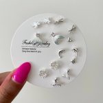 پک گوشواره میخی کد0819