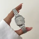 ساعت کاسیو زنانه old money صفحه طوسی