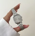ساعت کاسیو زنانه old money صفحه طوسی