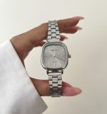 ساعت کاسیو زنانه old money صفحه طوسی - Image 3