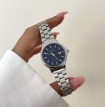 ساعت کاسیو زنانه vintage صفحه سورمه ای