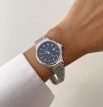 ساعت کاسیو زنانه vintage صفحه سورمه ای - Image 3