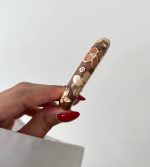 دستبند میناکاری کد0363