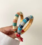 دستبند میناکاری کد0362