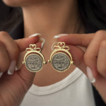 گوشواره سکه ای کد0836