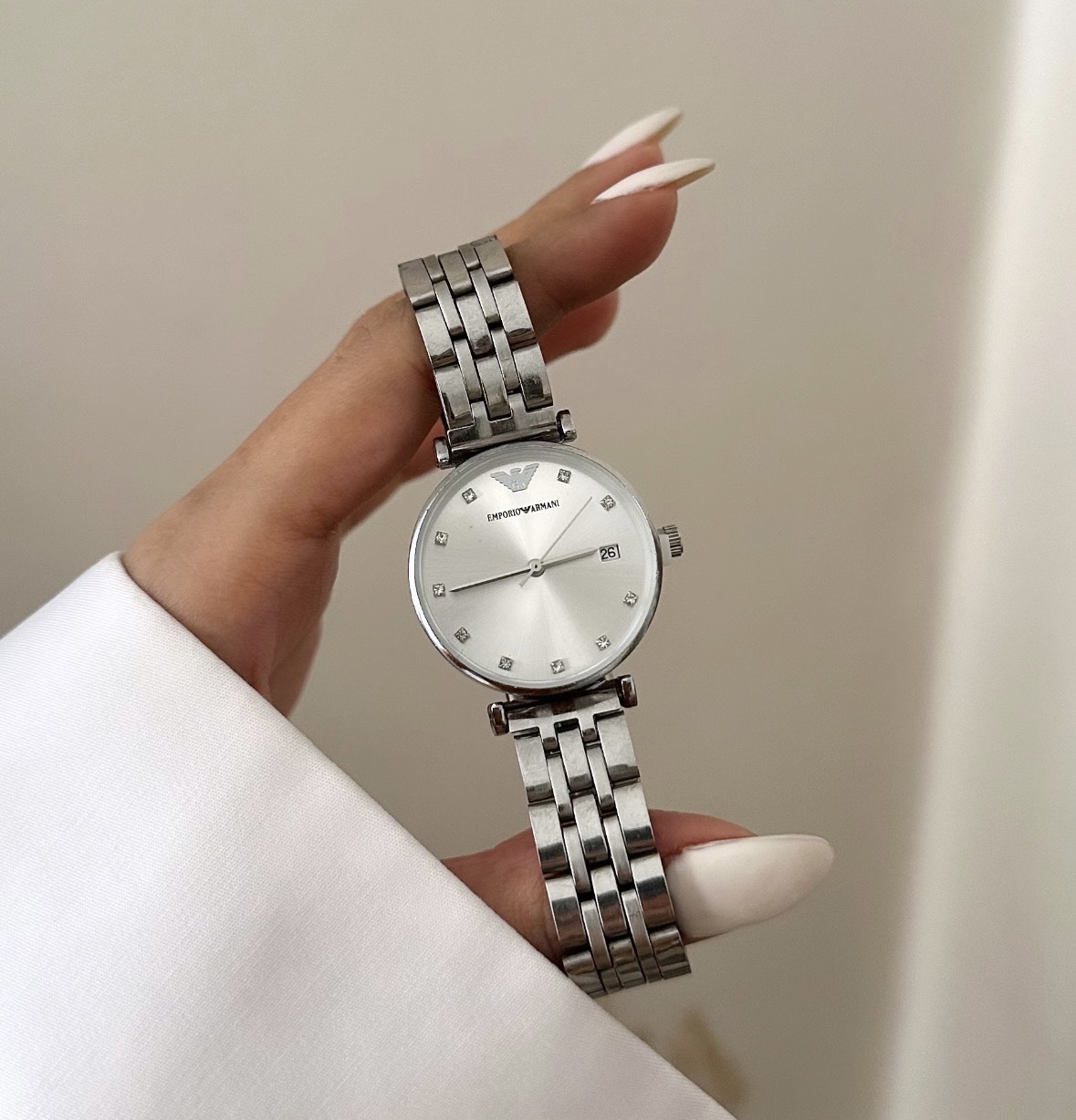 C5F71269-25AA-430E-BF94-D35986F2BFF0 ساعت آرمانی زنانه - Image 1