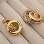 گوشواره سلین طرح طلا