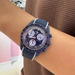 ساعت مچی امگا سواچ Omega Swatch Mission on Earth بدنه سرامیکی