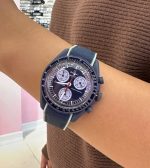 ساعت مچی امگا سواچ Omega Swatch Mission on Earth بدنه سرامیکی
