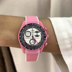 ساعت مچی امگا سواچ Omega Swatch Mission To The Moon بدنه سرامیکی
