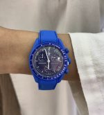 ساعت مچی امگا سواچ Omega Swatch Mission to Neptune بدنه سرامیکی