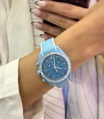 ساعت مچی امگا سواچ Omega Swatch Mission to Uranus بدنه سرامیکی