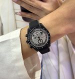 ساعت مچی امگا سواچ Omega Swatch Mission To The Moon بدنه سرامیکی