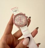ساعت مچی امگا سواچ Omega Swatch Mission to Venus بدنه سرامیکی بند برزنتی - Image 2