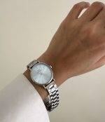 ساعت DW بند حصیری صفحه آبی - Image 2