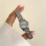 ساعت کاسیو زنانه اندکس خطی صفحه آبی