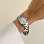 ساعت کاسیو زنانه اندکس خطی صفحه آبی - Image 2