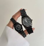ساعت رولکس صفحه مشکی بند مشکی
