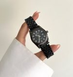 ساعت رولکس صفحه مشکی بند مشکی - Image 2