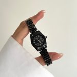 ساعت رولکس صفحه مشکی بند مشکی - Image 4