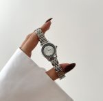 ساعت نایدو صفحه گرد بند حصیری