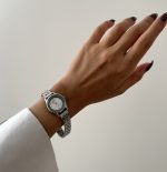 ساعت نایدو صفحه گرد بند حصیری - Image 7