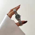 ساعت نایدو صفحه گرد بند حصیری - Image 8