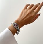 ساعت کارتیه کپی بند حصیری - Image 4