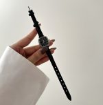 ساعت نایدو صفحه مربع بند چرمی - Image 5